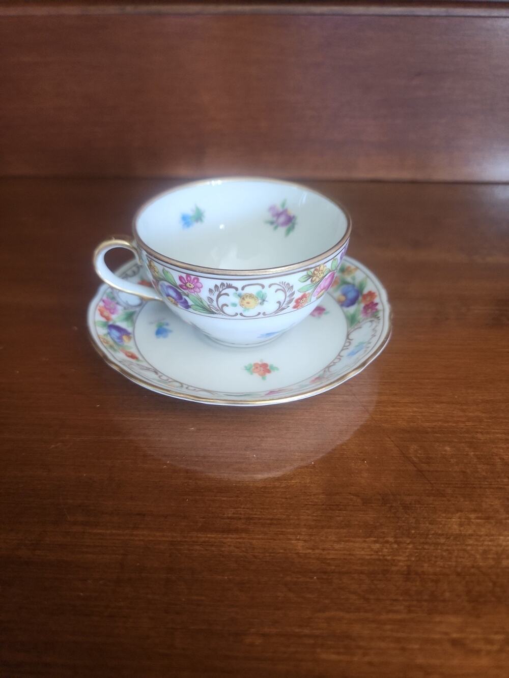 Schumann Bavaria Germany Us Zone Mini Cup And Saucer Collectible
